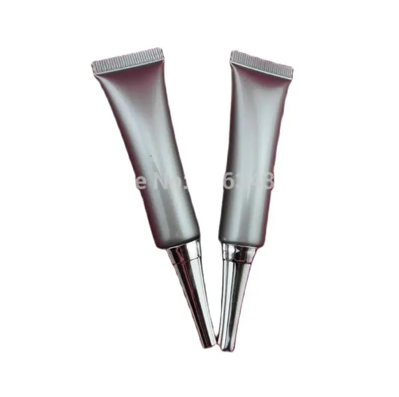 

15ml grey soft tube with silver lid can used for eye cream or handcream or butter and also for medical packing