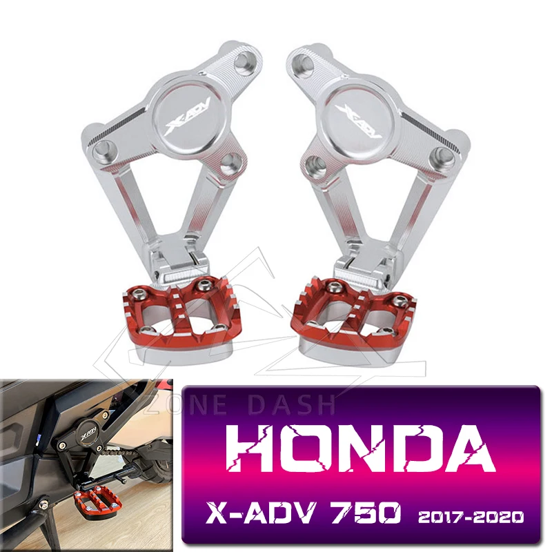 Hinten fuß Stehen Fußrastenanlage Fußstütze FÜR HONDA X ADV X-ADV 750 X ADV 2017 2018 2019 2020 Motorrad Fußrasten Pedal passagier Fußrastenanlage