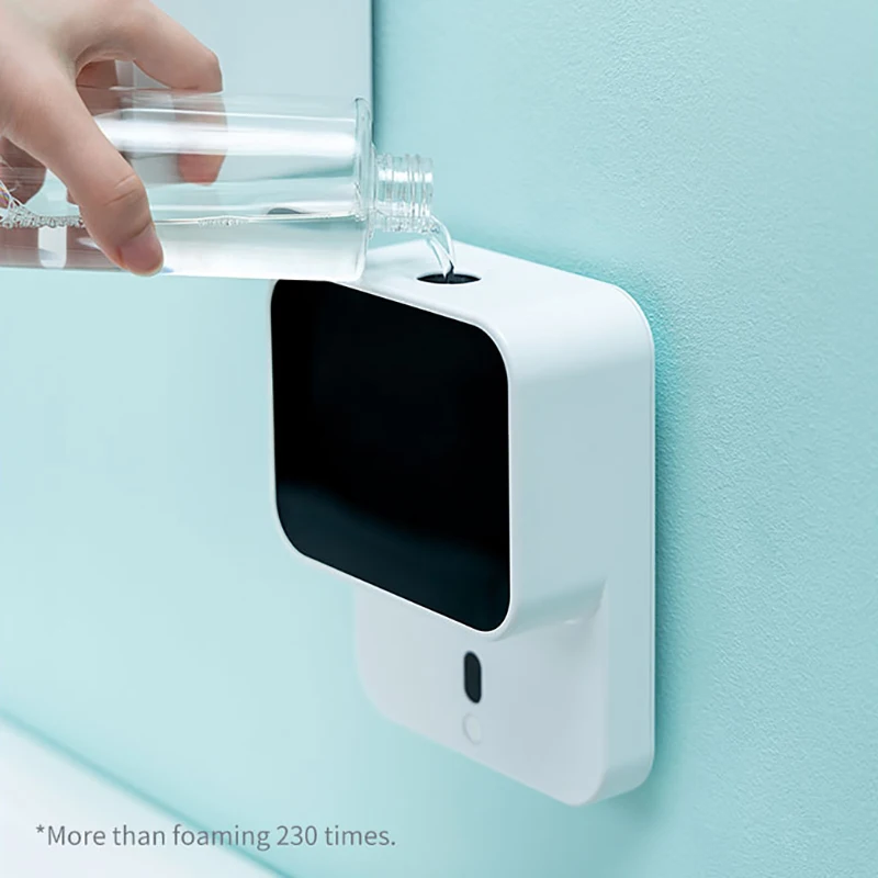 ใหม่ Xiaomi Xiaozhi จอแสดงผล LED เหนี่ยวนำอัตโนมัติ Foaming Hand เครื่องซักผ้า Sensor โฟมในครัวเรือนเซ็นเซอร์อินฟราเรดสำหรับบ้าน Mall WC