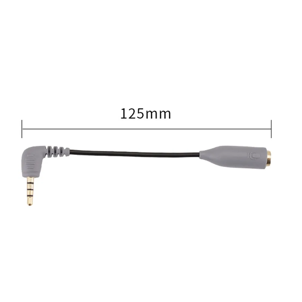 Câble de microphone de remplacement SC4 pour Rode, adaptateur TRRS mâle vers femelle, accessoires de microphone, 3.5mm, haute qualité
