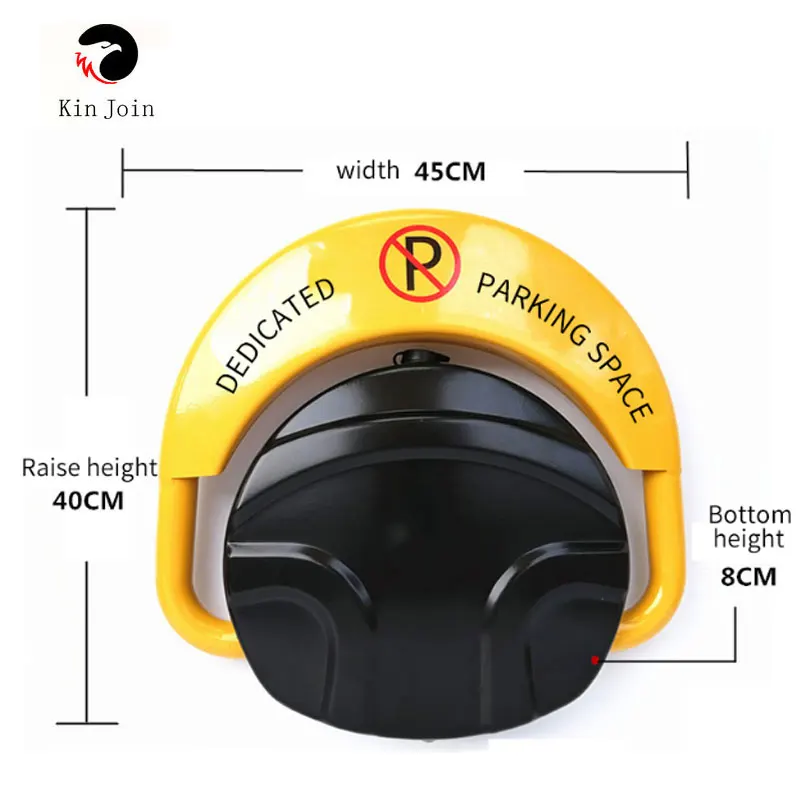 Blocco di parcheggio del sistema solare della serratura del paletto della barriera di parcheggio dell'automobile del telecomando kin(2 (batteria 12V7A non inclusa)