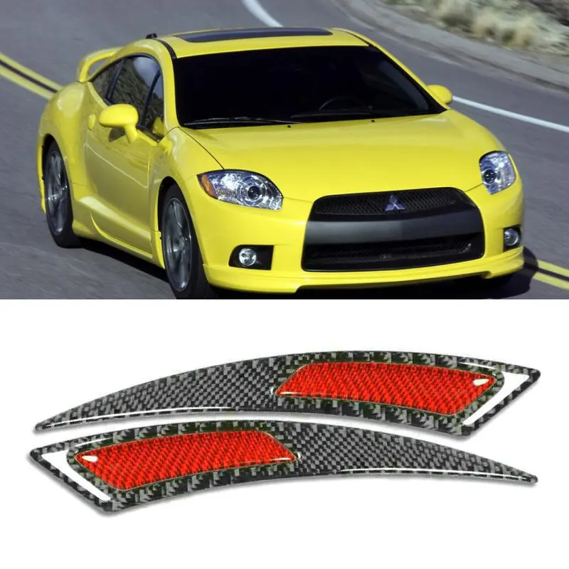 

Carbon Fiber Wheel Eyebrow Sticker For mitsubishi Colt eclipse cross mirage shogun sport montero