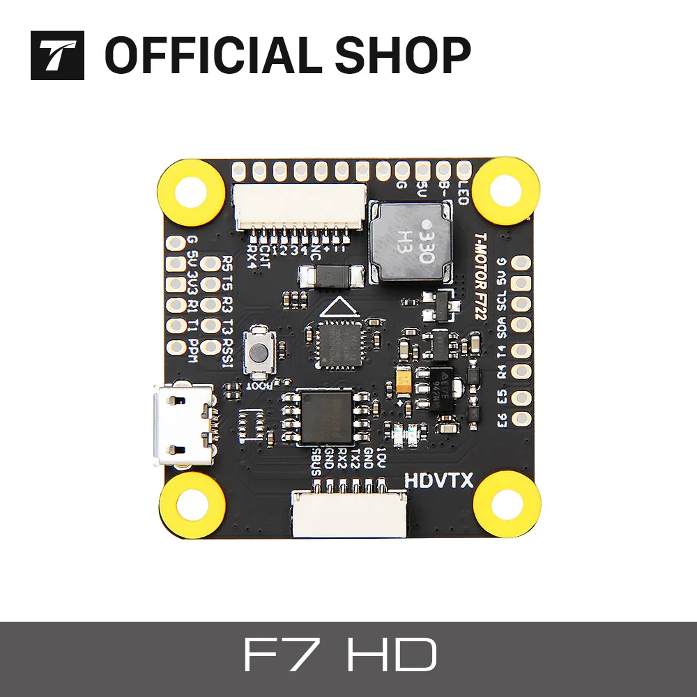 T-MOTOR F7 Flight Controller HD Version FC For RC Racing Drone FPV Fit DJI Units