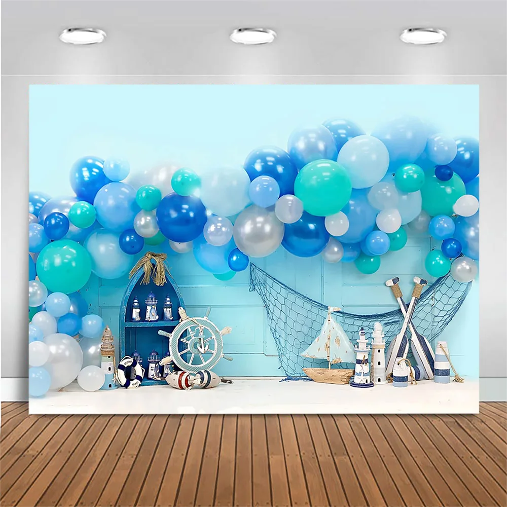 Mocsicka الطفل حفلة عيد ميلاد واحدة كعكة سحق خلفية التصوير بالون الطفل صورة خلفية الديكور استوديو الصور