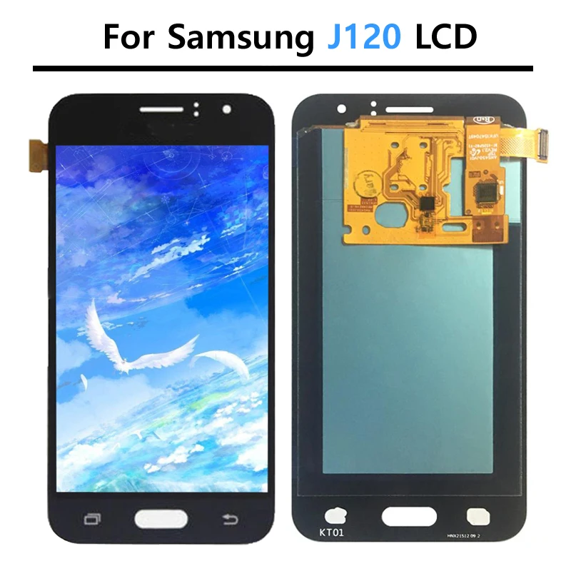 AMOLED LCD Touch Screen Assembly for Samsung Galaxy J1 2016 J120F J120DS J120G J120M J120 LCD Display