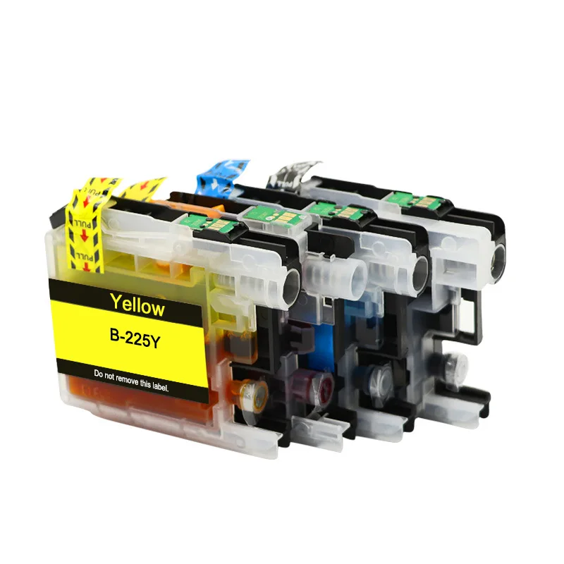 Compatible for Brother L227 LC225 ink cartridge for Brother DCP-J4120DW MFC-J4420DW MFC-J4620DW MFC-J4625DW  printer