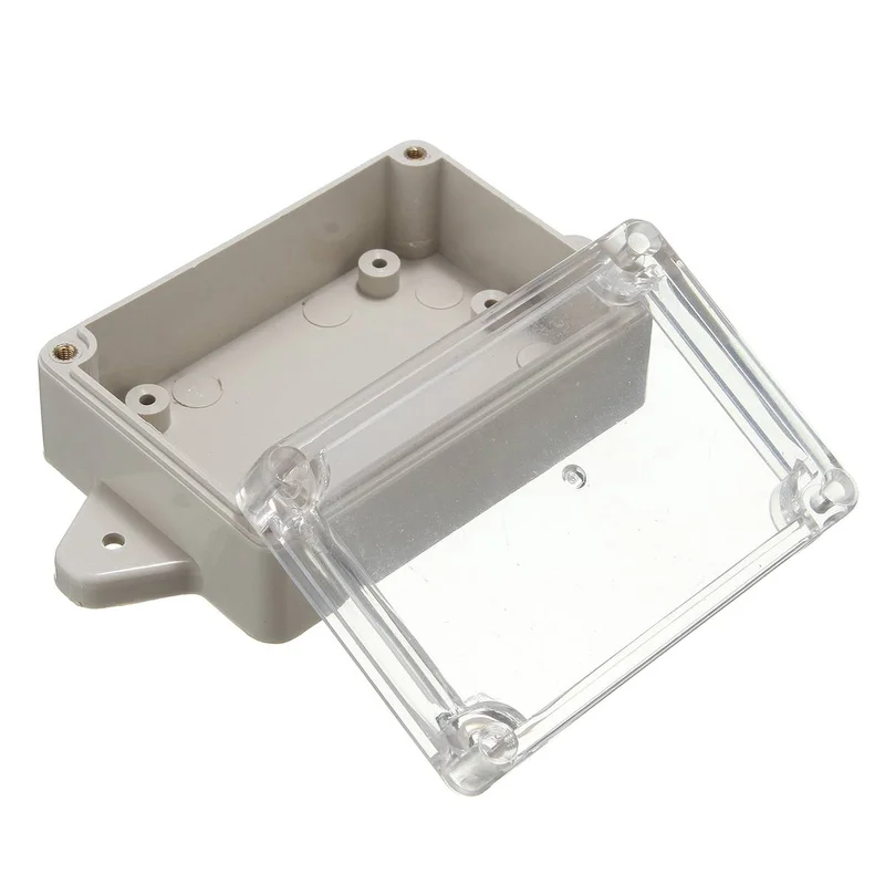 85x58x33mm Plastic Waterproof Clear Cover Project Electronic Box Enclosure Cases 3.35\