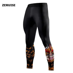 Calças de compressão para homens Calças Running Leggings Sportswear, Ginásio Jogging, Calças de Yoga Masculinas, Fitness, Treinamento, Fitness, Esportes