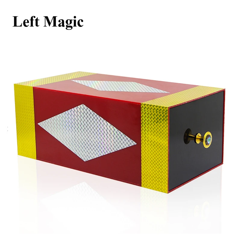 Drawer Box (Acrylic) Transparent Magic Tricks Production Items Box Appearing Magia Magician Stage Illusions Gimmick Props