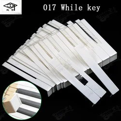 piano tuning repair tool piano spare parts 017 white keys (52 pcs/set) piano plastic white keys