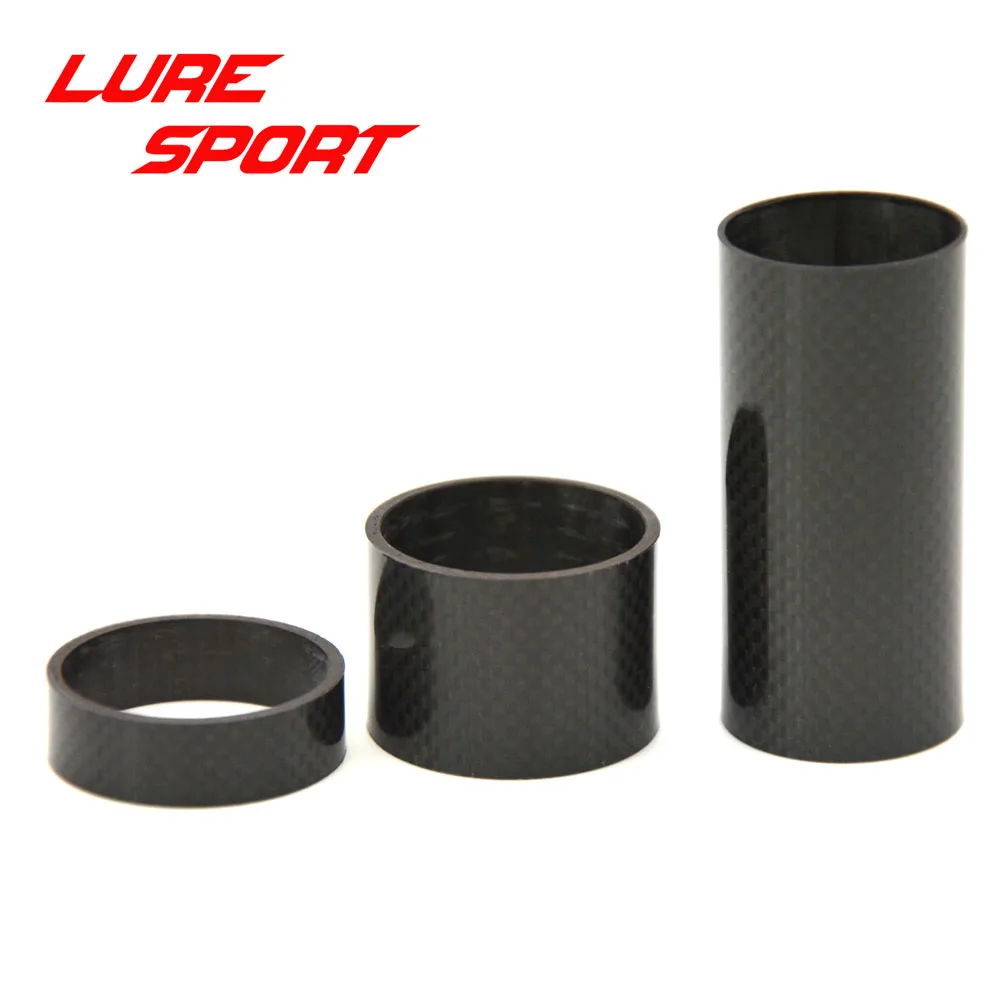 LureSport 3pcs 1K woven carbon tube carbon blank Rod building component Pole Repair DIY Accessories