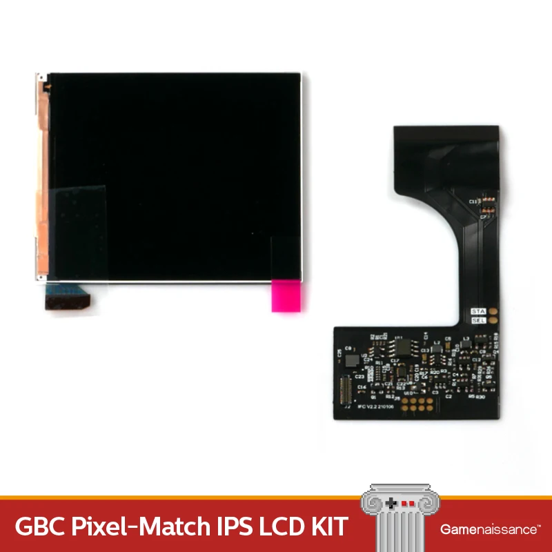 GBC IPS LCD Kit for Gameboy Color Backlight Pixel Diaplay screen Gamenaissance