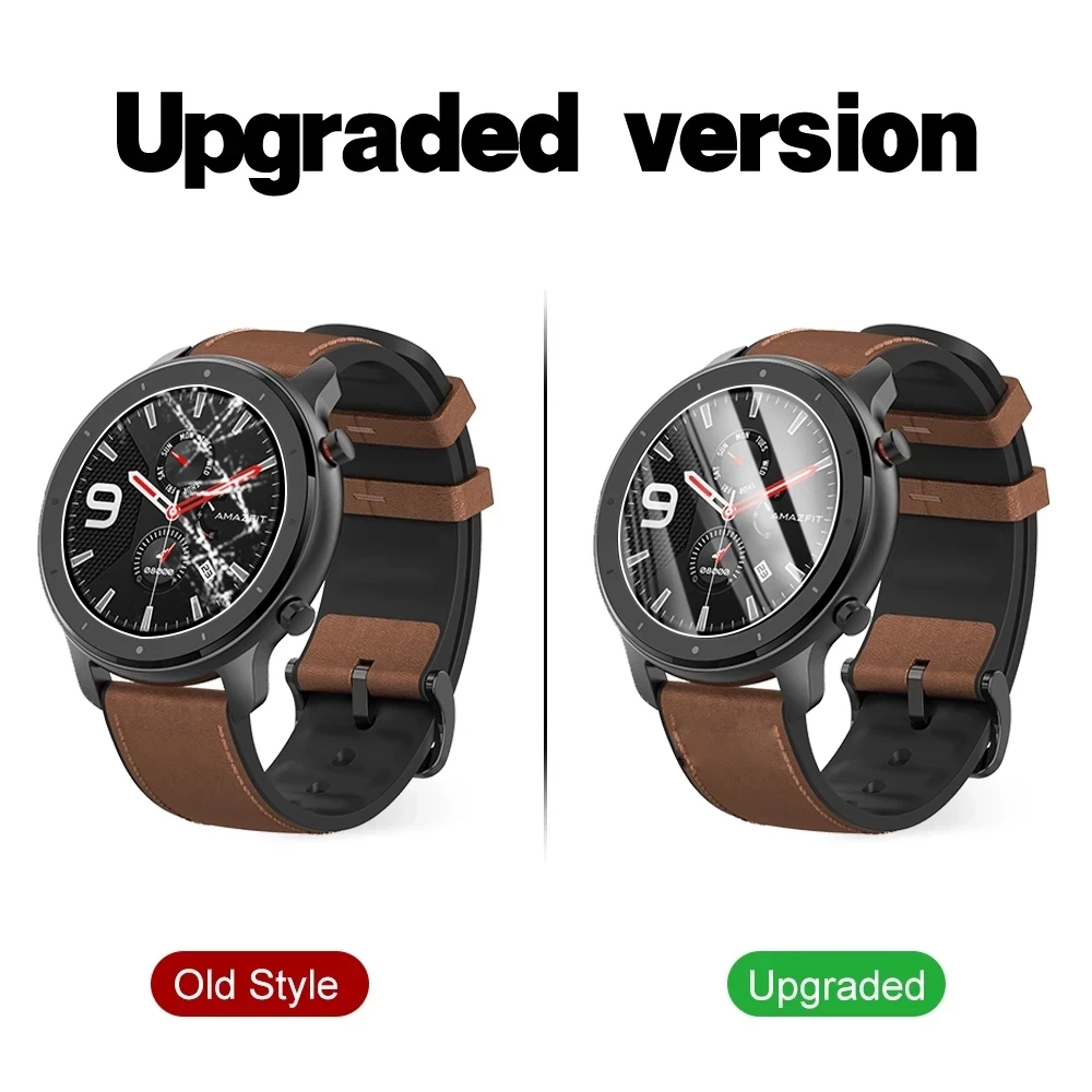 2/3/5 Viên 9H Kính Cường Lực Cho Xiaomi Amazfit GTR 42Mm 47Mm Bảo Vệ Màn Hình Gtr 42 47 Đồng Hồ Thông Minh Thay Thế Màng Bảo Vệ