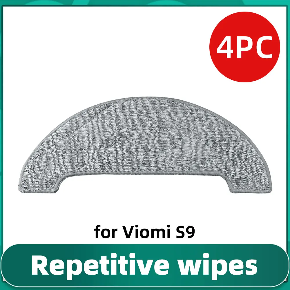 Wichtigsten Seite Pinsel Hepa-Filter Staub Tasche Mopp Tücher Rag für Viomi S9 Roboter-staubsauger Ersatz Teile Zubehör