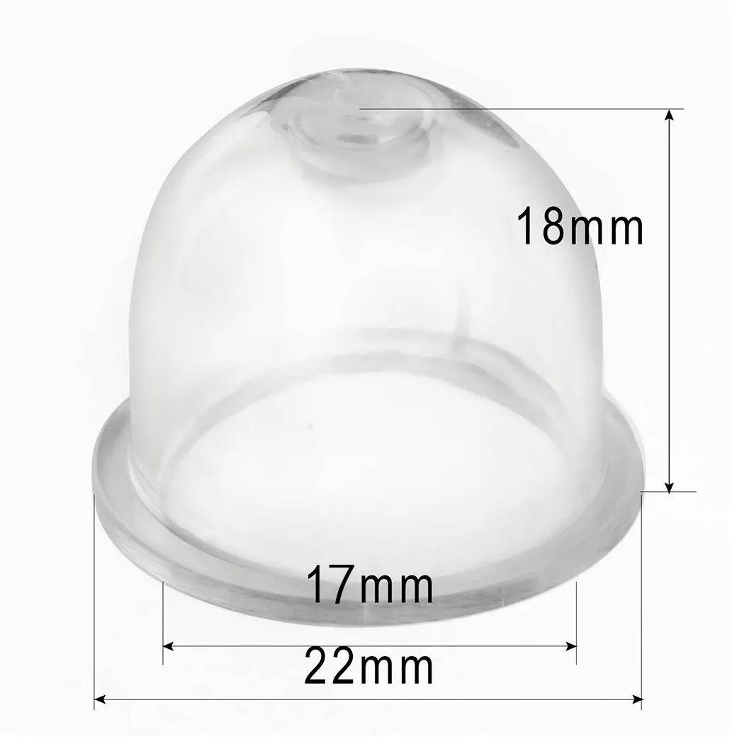 Pompa bahan bakar 22mm Primer untuk Stihl FS38 FS40 FS45 FS50 FS55 FS75 FS85 karburator pompa bahan bakar ransparan gelembung minyak bohlam Primer