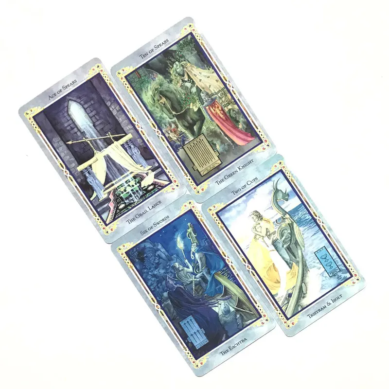 Hot sales Arthurian Tarot Oracle Card For Entertainment Fate Divination Card Game Tarot And A Variety Of Tarot Options