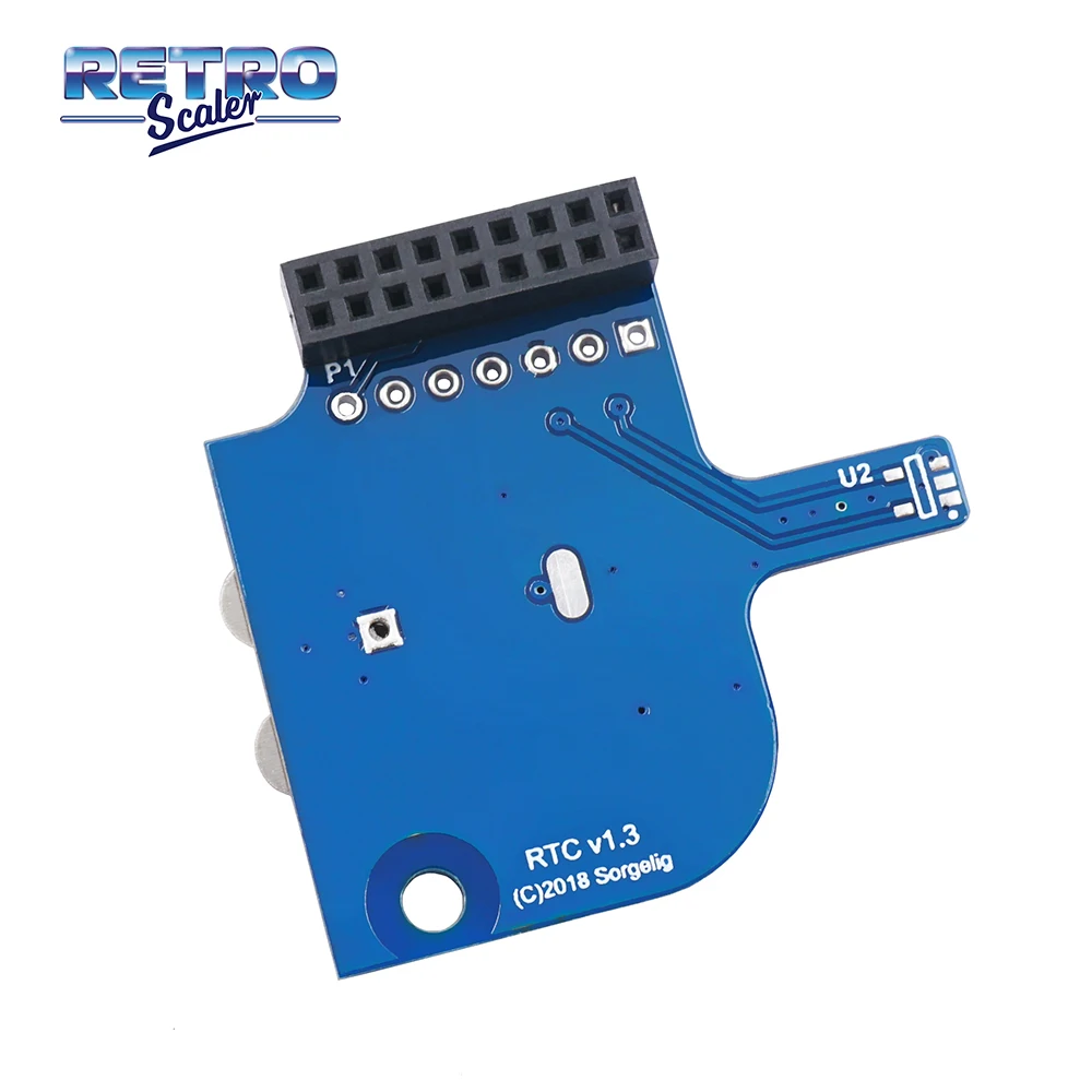 RetroScaler-Carte d'horloge en temps réel pour MisTer FPGA, soudage manuel, RTC