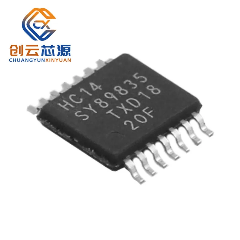 10Pcs New Original 74HC14PW TSSOP-14 74HC 74HC14 Arduino Nano Logic Circuit Integrated Circuits