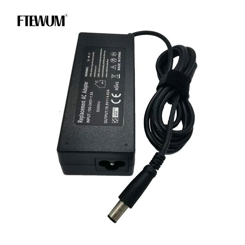 19,5 V 4,62 A 90W 7.4*5,0mm Laptop AC Adapter Für DELL E4300 E4310 E5400 E5410 E5420 e5500 1420 1501 1521 1525 D400 Inspiron 14R