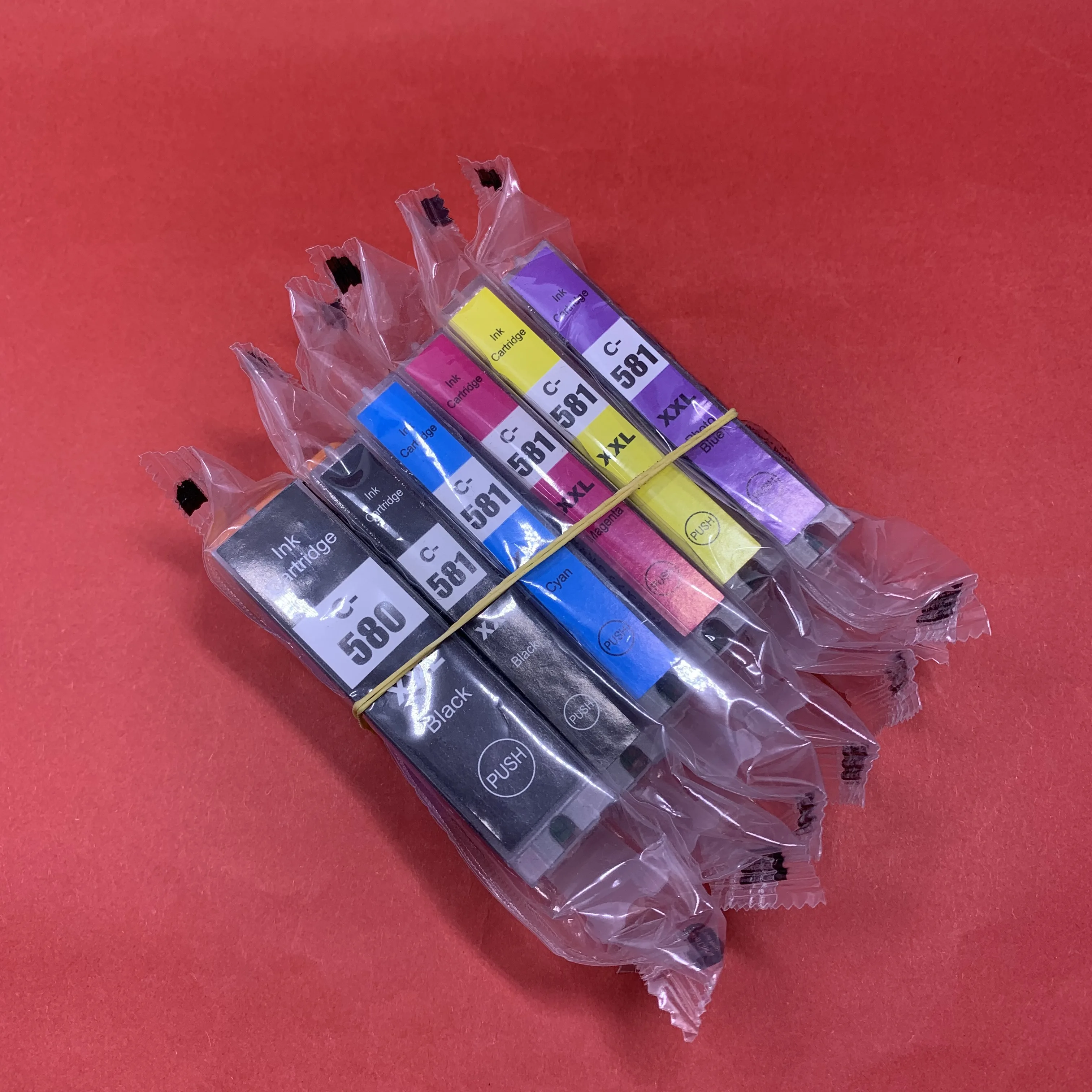 Compatible Ink Cartridge PGI580 PGI-580XL CLI-581XL for Canon PIXMA TR7550 TR8550 TS6150 TS6151 TS8150 TS8151 TS8152