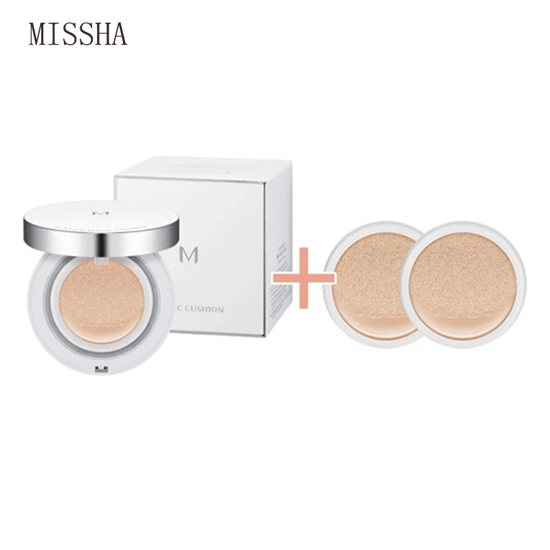 MISSHA M Magic Cushion Flawless #23 BB Cream Moisturizing Concealer Lasting Nude Makeup Brightening Pigment  Korea Cosmetics