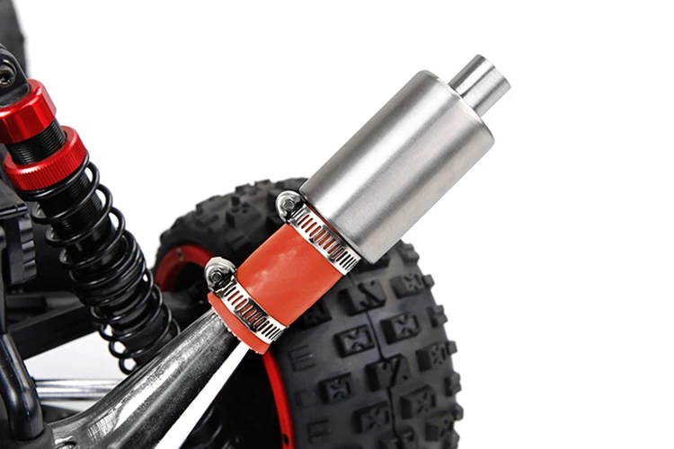 Rovan Silencer Muffler ท่อเงียบชุดสําหรับ HPI KM Baja 5B 5T 5SC 5SS LOSI 5IVE-T RC เรือ