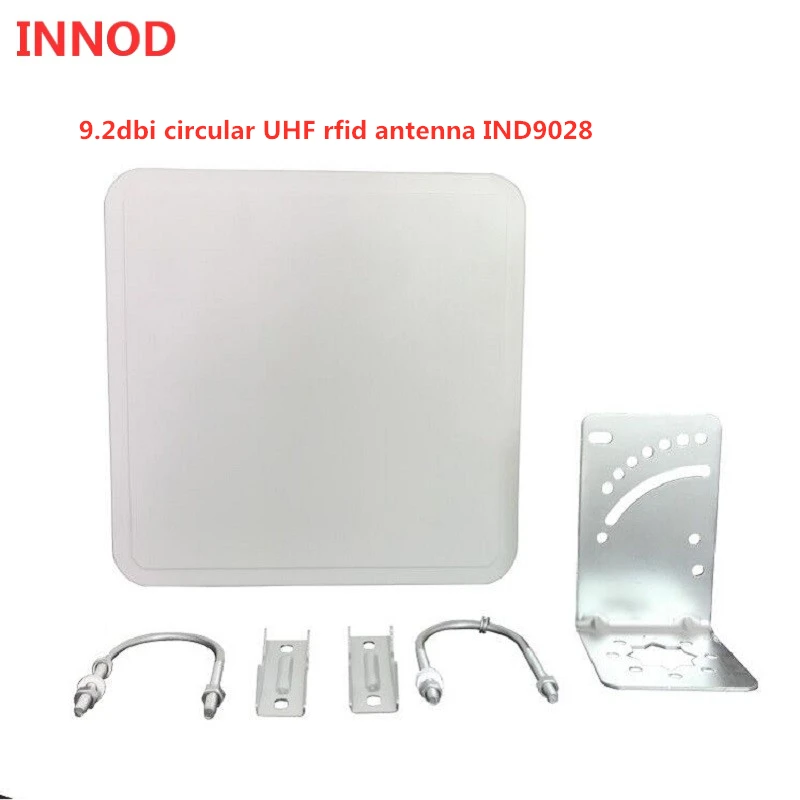 

2pc waterproof UHF RFID antenna 1-12m long range 9dbi Antenna 120km/h Circular Polarization UHF antenna for Impinj Speedway R220