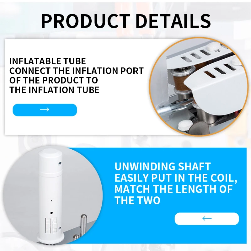 ฟองฟิล์ม Inflator,เบาะ Air Cushion,มะระ Inflator,HY-01 Air หมอนพลาสติกบรรจุกระเป๋า,inflatable กระเป๋า,Inflator