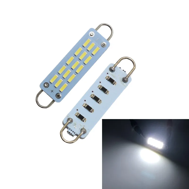 Rigid Loop 44mm Festoon LED 562 564 567 578 211-2 212-2 214-2 Light Bulb Car Interior Dome Map Side Door Trunk Courtesy Light