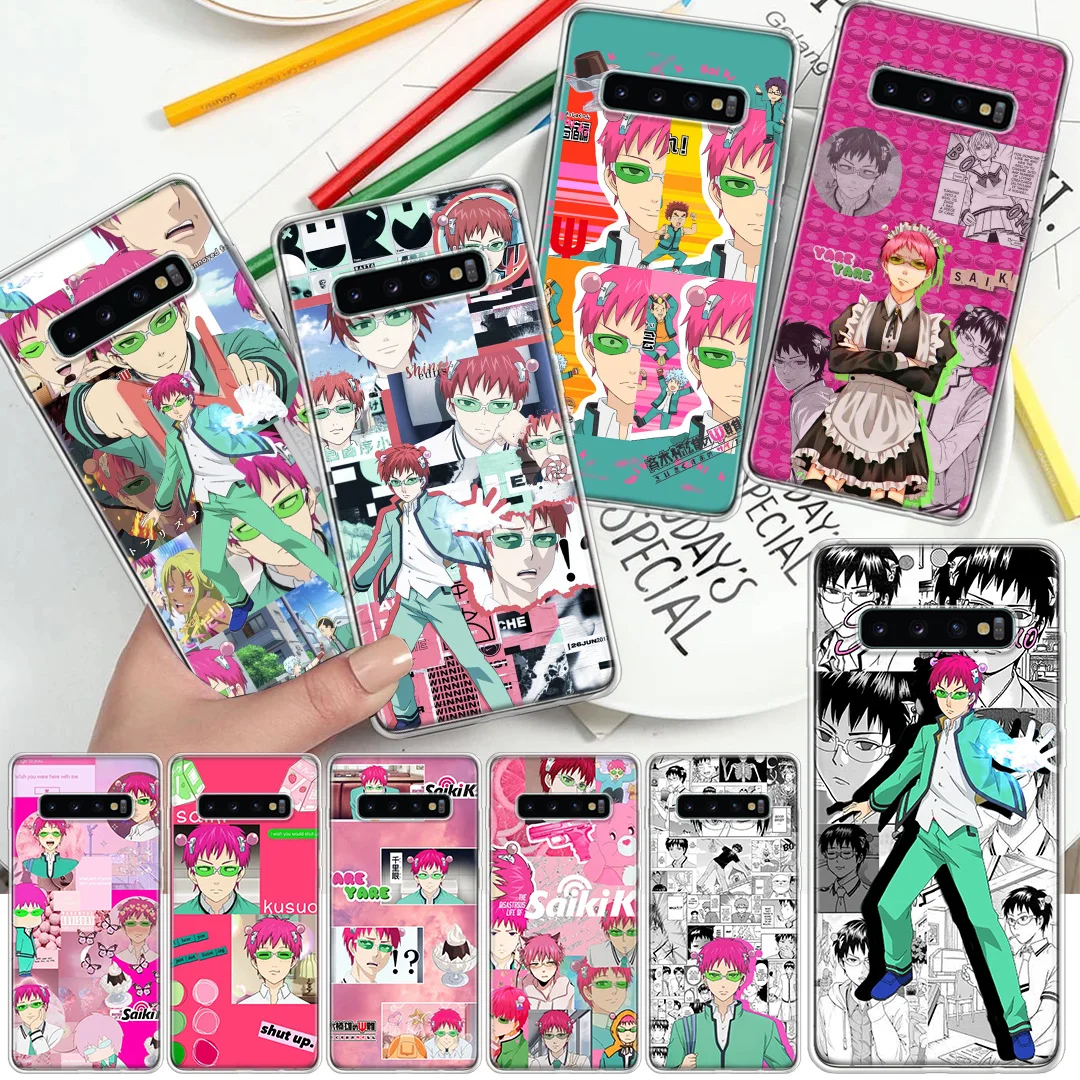 The Disastrous Life Of Saiki k Soft Soft Soft Phone Case for Samsung Galaxy A51 A71 A41 A31 A21S A11 A10 A20E A30 A40 A50 A70 A6