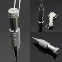 New Bricklayers Straight Silverline Plumb Bob + 15FT Line Hand DIY Tools Silver Bricklayers Straight Hand DIY Tools Plumb Lines 6