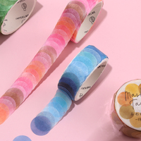 100Pcs/Roll Candy Paper Tape DIY Scrapbooking Decorative Stickers Hand Account Photo Home Decor Masking Tapes Handmade Stickers