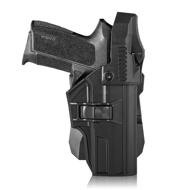 Tactical Level 2/3 OWB Sig Sauer P2022 360° Rotatable Outside Waistband Paddle Belt Holster Tactical Polymer Open Carry Holster