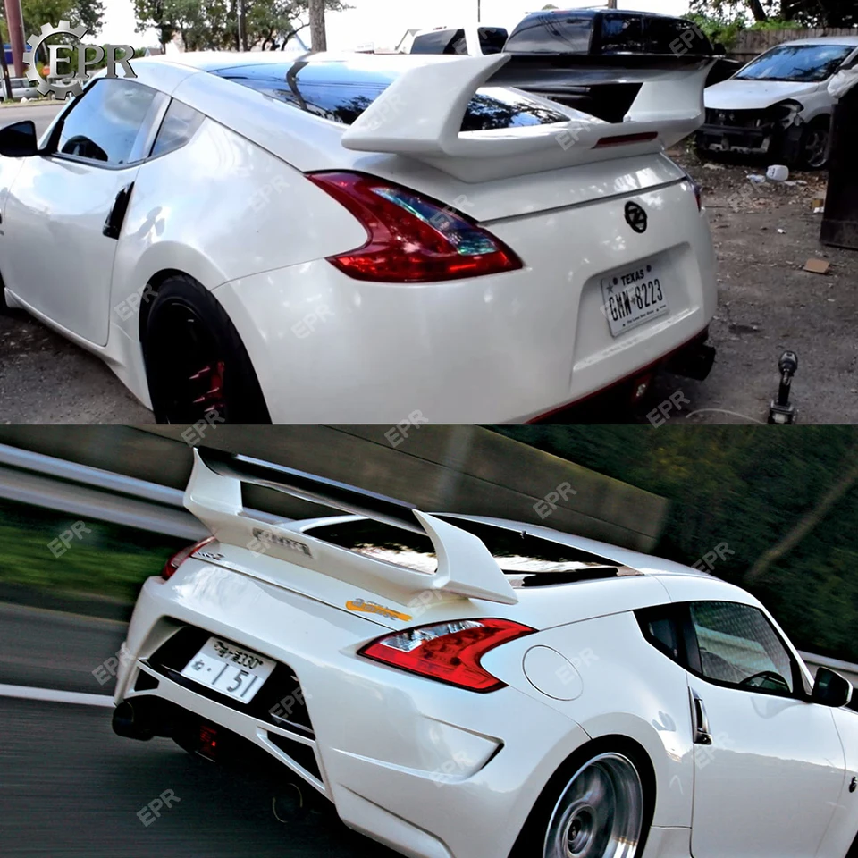 日産 370Z Z34 アミューズ frp ガラス繊維ブートトランクスポイラー