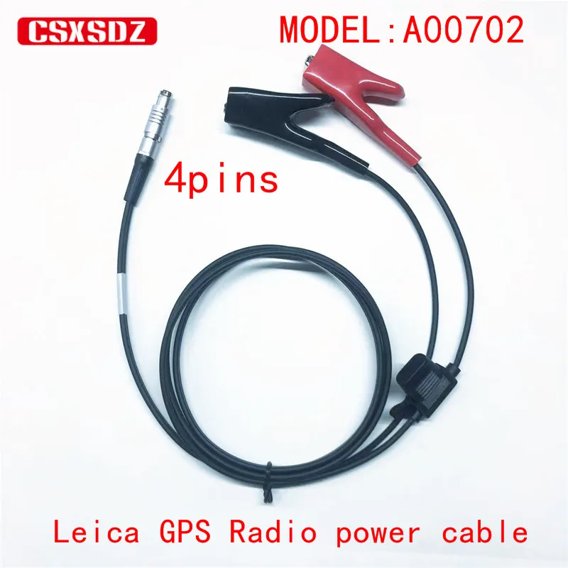 Leica-GNSS Satel Signal Rádio Cabo de Alimentação, GPS, GS, A00702, YC0353, Nova Marca