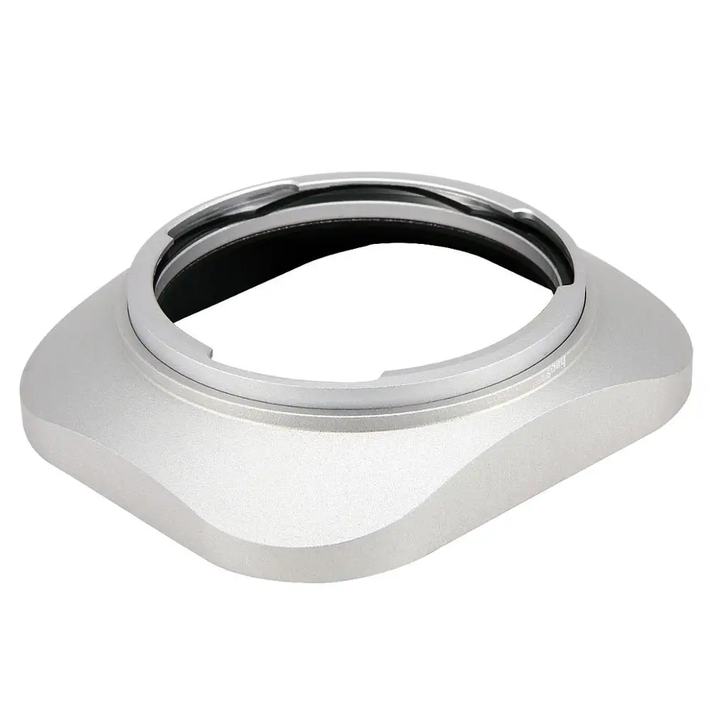 Haoge LH-ZV07 Platz Metall Objektiv Haube für Carl Zeiss Biogon T * 2/35 35mm f2 ZM, C Biogon 2.8/35 35mm f 2,8 ZM Objektiv silber