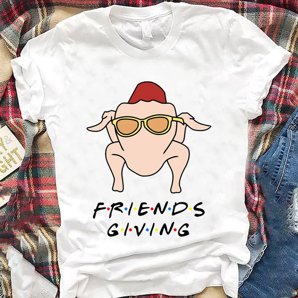 Friendsgiving Shirt Monica Friends Inspired Funny Thanksgiving Turkey Tshirt