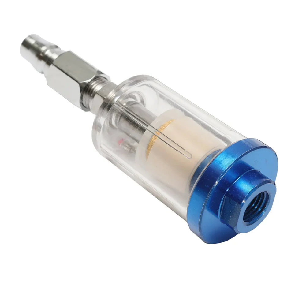 1/4" Water Oil Separator Inline Air Hose Filter Moisture Trap For Compressor Spray Paint Gun Pneumatic Tool Parts