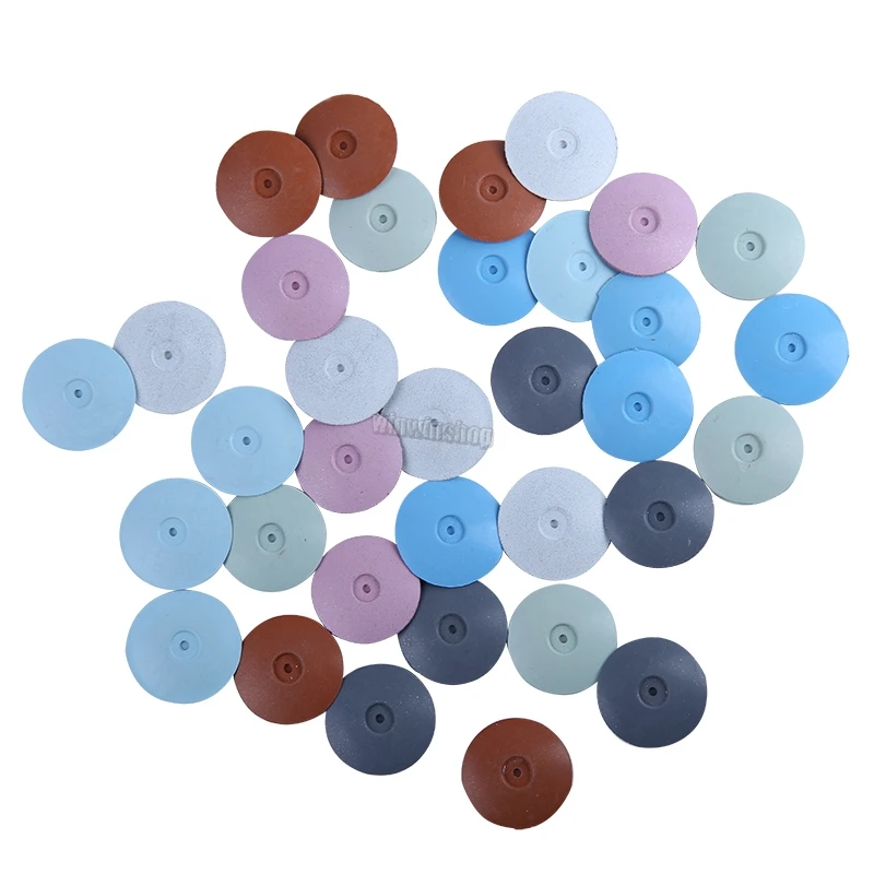 70pcs / set silicone polishing wheel for dental laboratory jewelry rotating materials tools