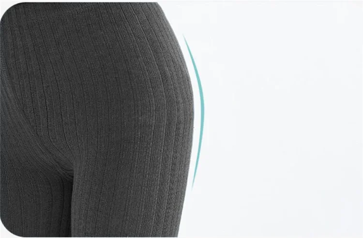 Kinder Strumpfhosen Für Mädchen Baumwolle Gestrickte kinder Mädchen Strumpfhosen Solide Weiche Baby Leggings Weiß Schwarz Engen Frühling Herbst 1-9 jahre – Detail 13