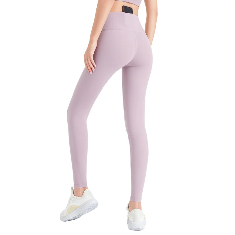 Sports Yoga Pants Female Nine Points High Waist Tight Pants Outdoor Breathable Fast Dry Running Fitness Training Leggings Mujer