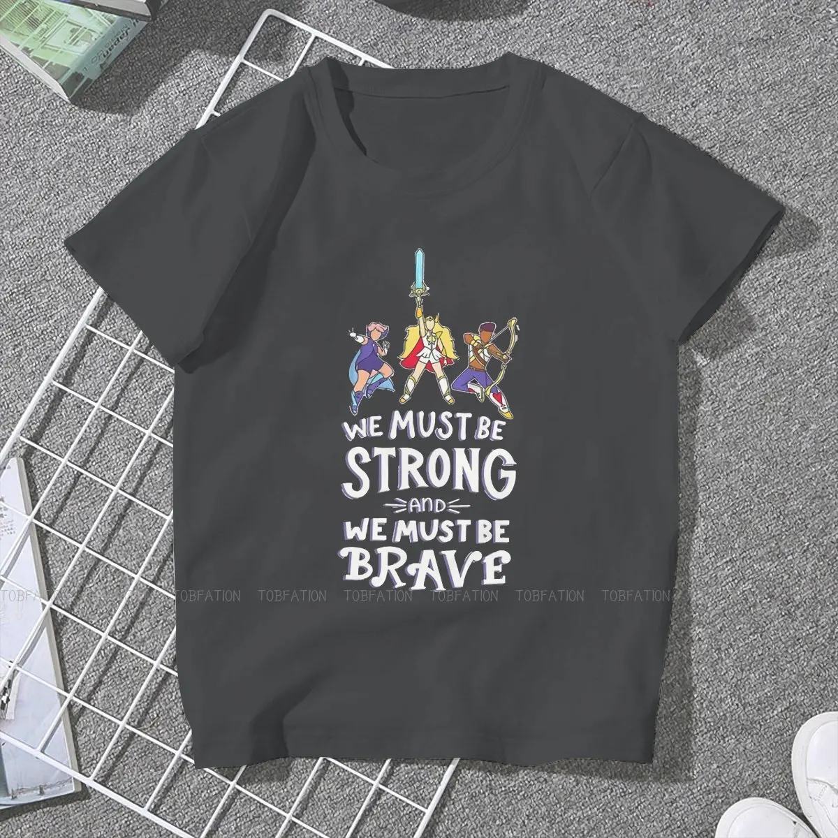 Soldiers Hip Hop TShirt She Ra Princess of Power Filmation Anime Tops Comfortable T Shirt Girl Short Sleeve Unique Gift Clothes