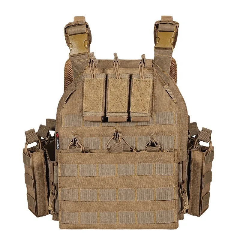 Airsoft Paintball Tactical Vest, Plate Carrier, Bullet Proof Vest, Outdoor Hunting Accessories, 1000D