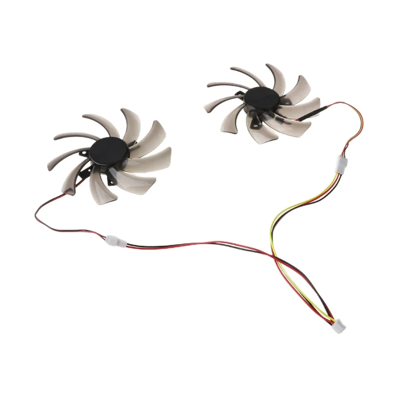 Кулер для Gigabyte 7850 Radon R9 270 GTX 670 650 660Ti 550, 2 шт., 95 мм