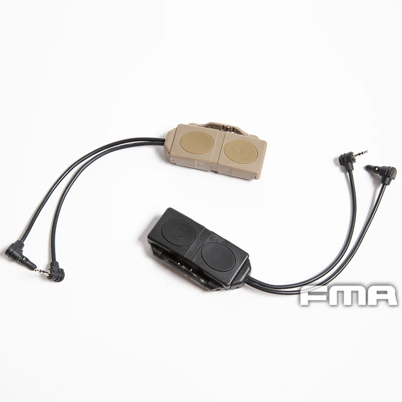 FMA Tactical Double Pressure Switch, PEQ LA5-A and Normal PEQ TB1406 BK/DE