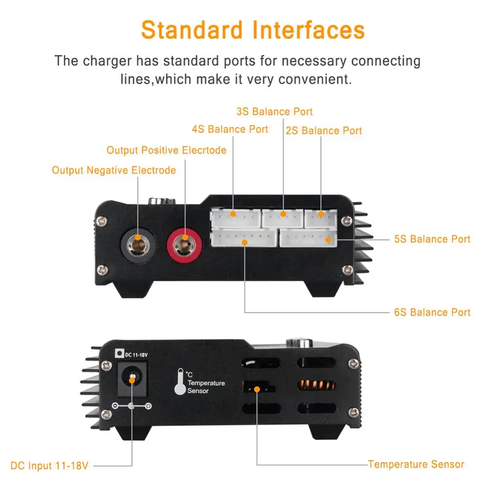 New B6v2 Charger Lip0 Model Aircraft Charger B6 Charger High Precision Professional Intelligent Balance Charger Tool