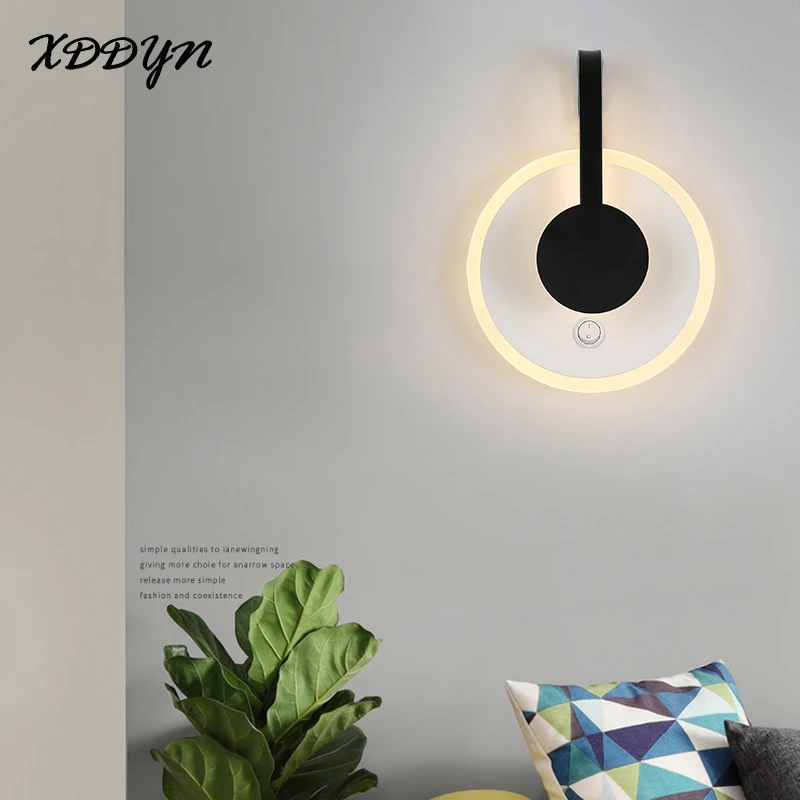 

Creative LED wall light for living room bedroom Corridor aisle balcony minimalism fashion wall lamp home decor lighting fixtures