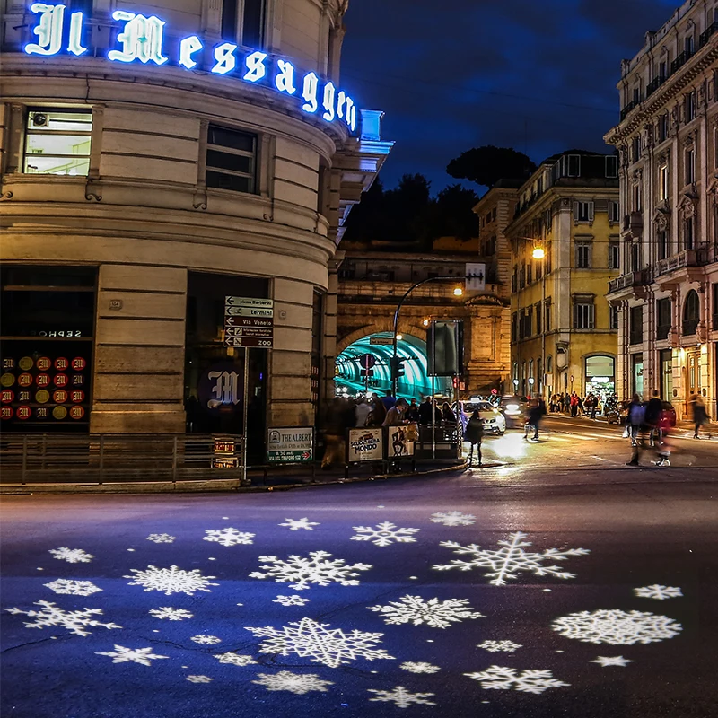 New Logo Projector 80W Outdoor Gobo Rotation Proyector Advertising Light for Companies Marketing y Publicidad Adjustable Lens