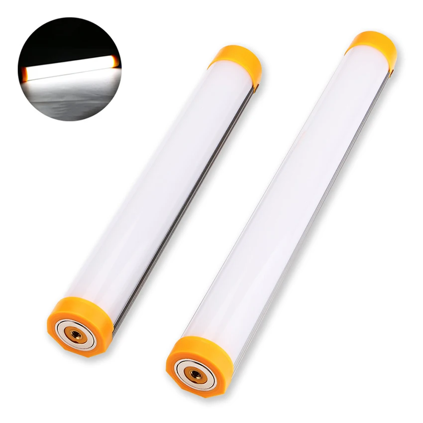 Luce da campeggio portatile, torcia a LED ricaricabile e luce da lavoro a Base magnetica per campeggio, uragano, escursionismo, emergenza