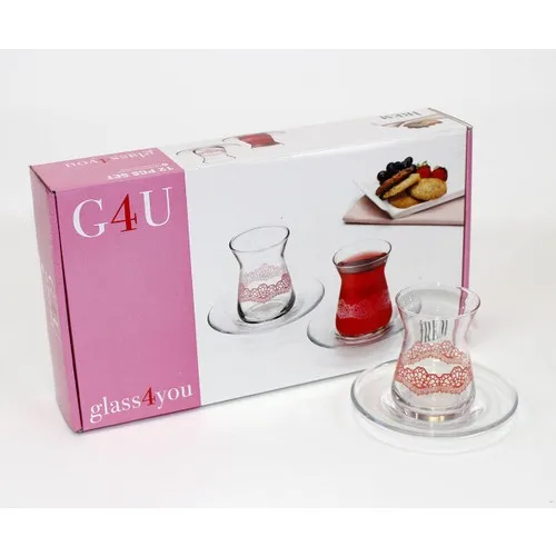 Tea Set 12 Pieces (6 Persons) tea Coffee Cups Tea Coffee Sets Tea Coffee For Trophy Turkish Tea Cup Set Glass